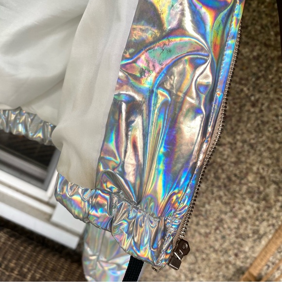 K TOÖ Holographic Puffer Jacket - Picture 9 of 10